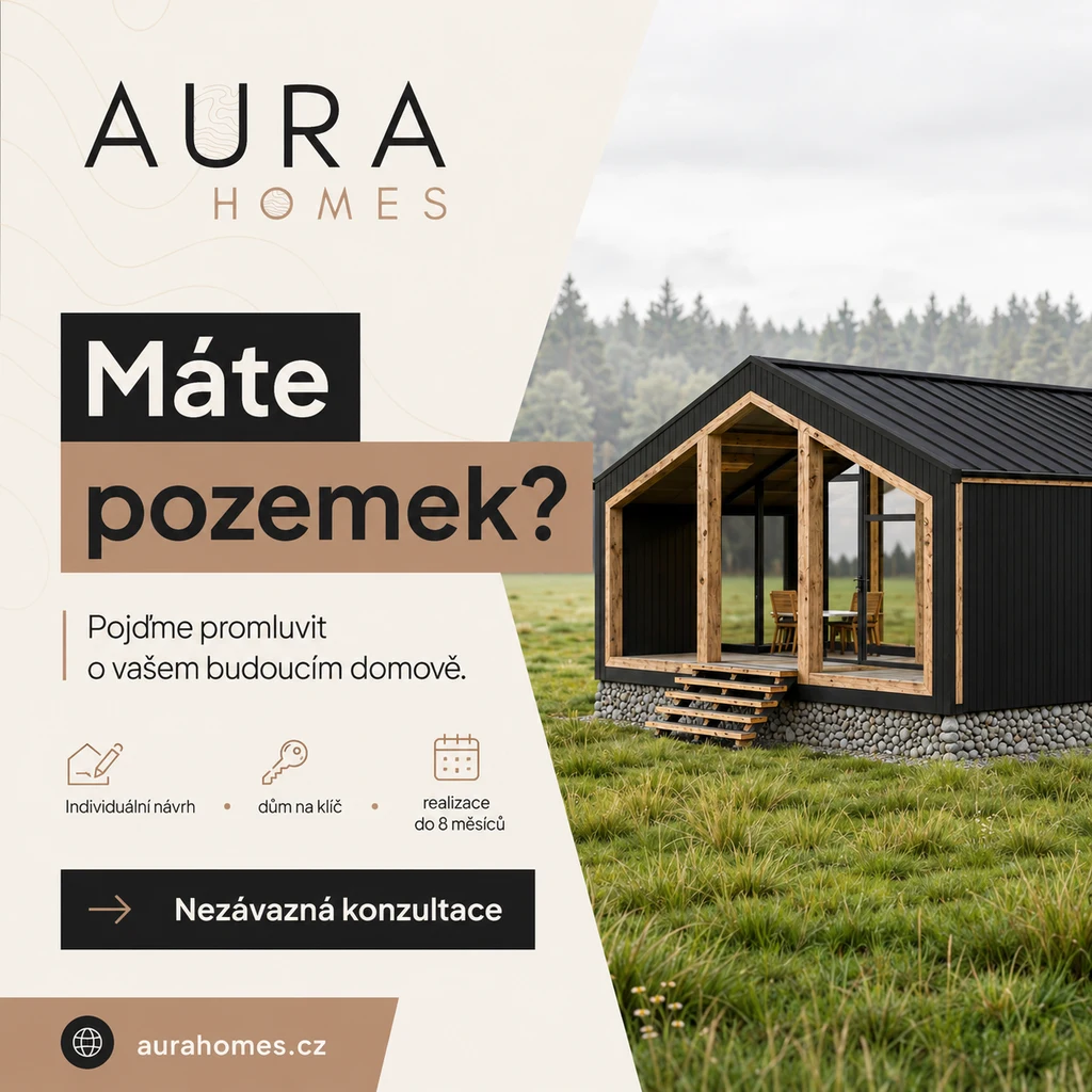 Aura Homes — reklamní banner
